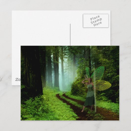 Ruf der Fairies Postkarte (Vorne/Hinten)
