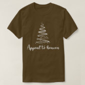 Ruf der Pine-Tree-Flagge an den Himmel   (3)  T-Shirt (Design vorne)