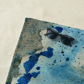 Ruf der Sea Beach Surfer Ocean Waves Blue Niedlich Strandtuch (Beispiel)