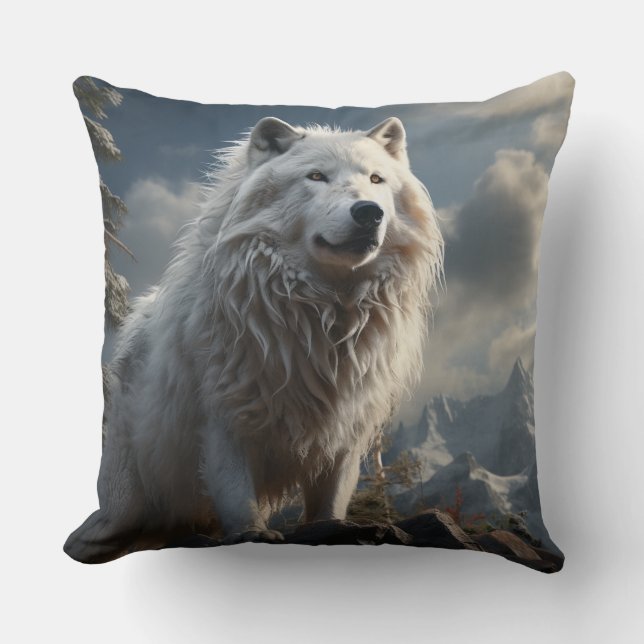 Ruf der Wildnis Kissen (Vorderseite)