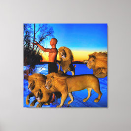 Ruf der Wildnis Leinwanddruck