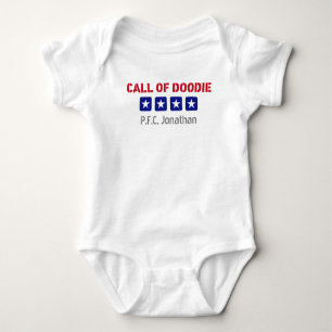 Ruf des Doodie US Military Themed Baby Bodysuit Baby Strampler