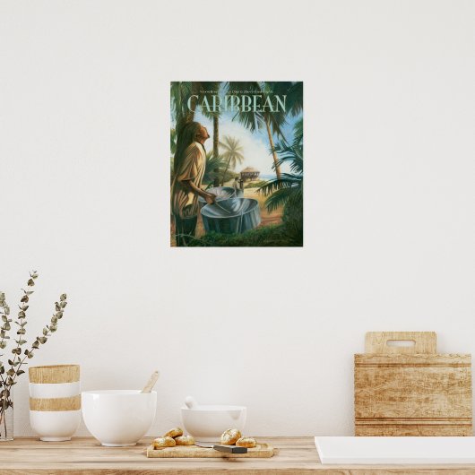 Ruf ins Paradies durch Mike Massengale Poster (Küche)