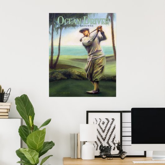 Ruf ins Paradies durch Mike Massengale Poster (Heimbüro)