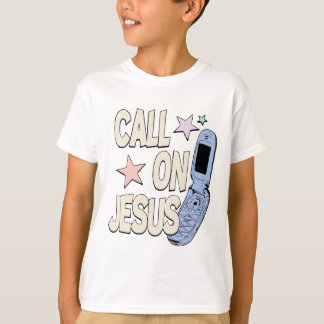 Ruf Jesus an – Retro-Glaubensdesign T-Shirt