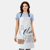 Ruf mich altmodisch an schürze (Getragen)