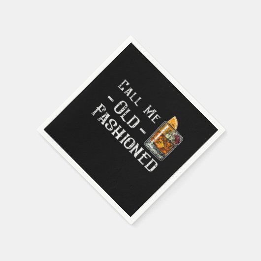 Ruf mich altmodisch an serviette (Ecke)