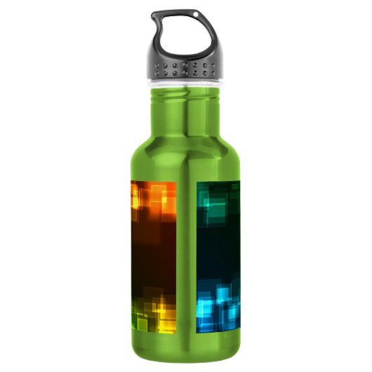 Ruf mich an, Bibelverse Jeremiah 33:3 Wasserflasch Trinkflasche (Rückseite)