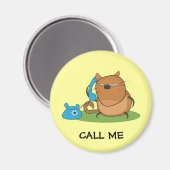 Ruf mich an magnet (Vorderseite/Rückseite)