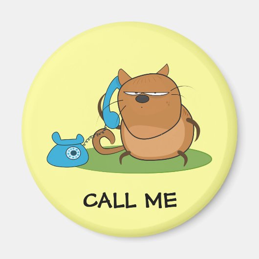 Ruf mich an magnet (Vorne)