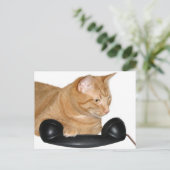 Ruf mich an postkarte (Stehend Vorderseite)