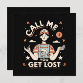 Ruf mich an, wenn du dich verirrst (Vorne/Hinten)