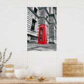 Ruf mich an, wenn du in London bist! Poster (Küche)