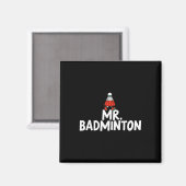 Ruf mich Badminton Player Funny Shuttle an Magnet (Vorderseite/Rückseite)