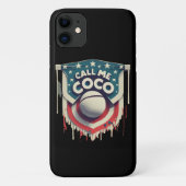 Ruf mich Coco als Champion an Case-Mate iPhone Hülle (Rückseite)