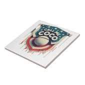 Ruf mich Coco als Champion an Fliese (Seite)