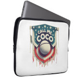 Ruf mich Coco als Champion an Laptopschutzhülle (Vorne Rechts)