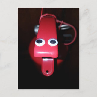 Ruf mich einfach Red an Postkarte