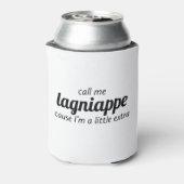 Ruf mich Lagniappe Dosenkühler (Kanne Rückseite)