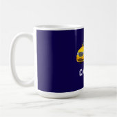 Ruf mich Taxi lustig Kaffeetasse (Links)