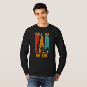 Ruf mich Vater oder Sir Daddy Redewendungen Pater  T-Shirt (Vorne ganz)
