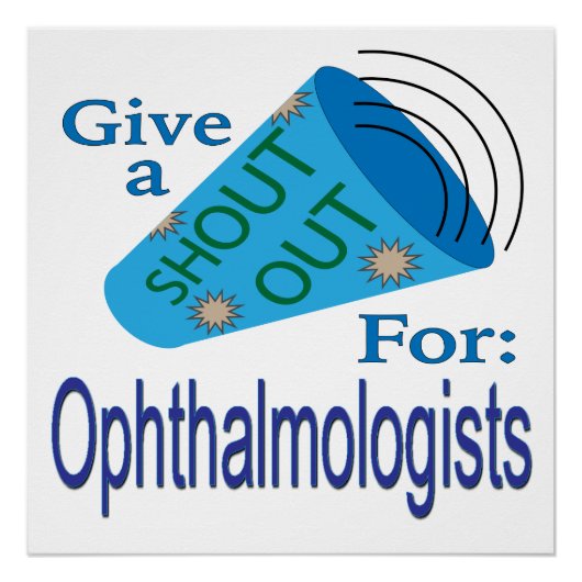 Ruf nach Augenärzten aus Poster (Vorderseite)