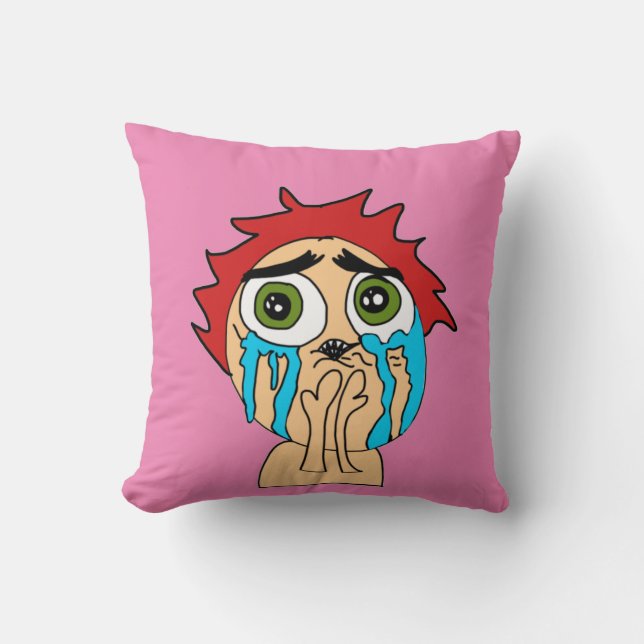 Ruf nach Liebe Kissen (Vorderseite)