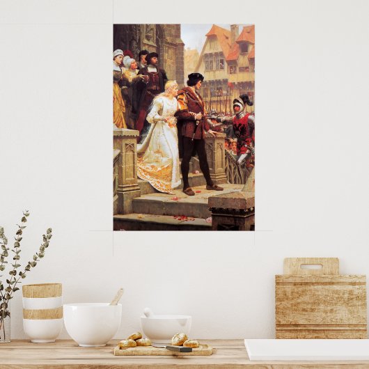 Ruf nach Waffen Poster (Küche)