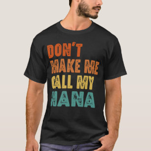 Ruf nicht meine Oma an Lustige Großmutter T-Shirt