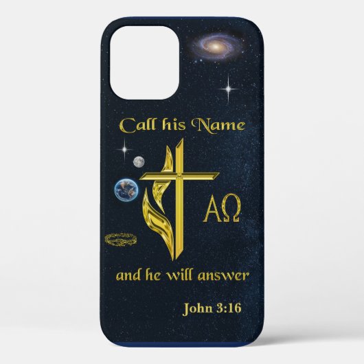 Ruf seinen Namen an Case-Mate iPhone Hülle (Rückseite)