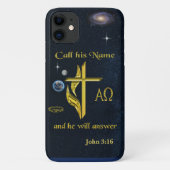 Ruf seinen Namen an Case-Mate iPhone Hülle (Rückseite)