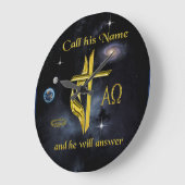 Ruf seinen Namen an Große Wanduhr (Winkel)