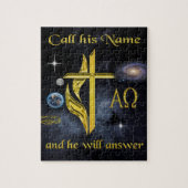 Ruf seinen Namen an Puzzle (Vertikal)