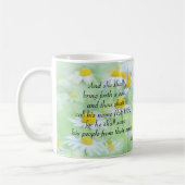 Ruf seinen Namen Jesus - Matthew 1:21 Kaffeetasse (Links)