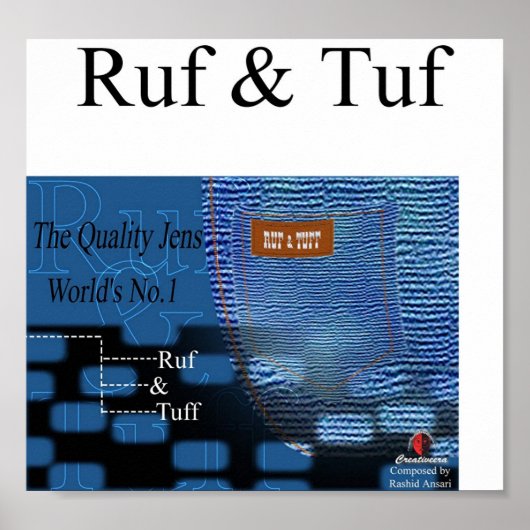 Ruf & Tuf Poster (Vorne)