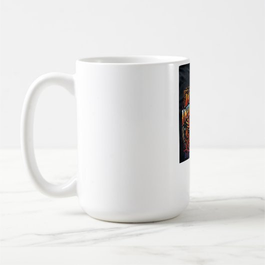 Rufe den Unbeugsamen auf Kaffeetasse (Links)