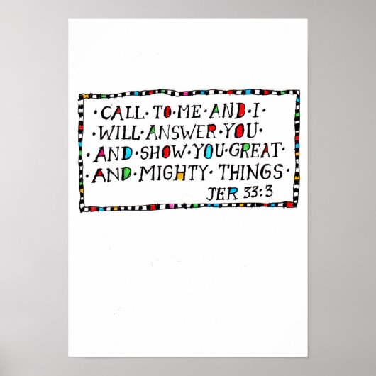 Rufe Mich An Poster (Vorne)