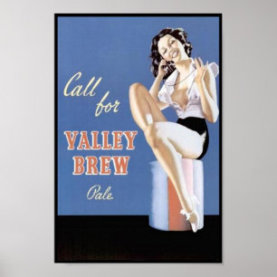 Rufe nach Valley Brew Pale Poster
