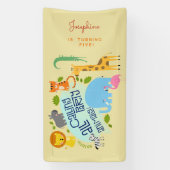 Rufen alle Party Kindergeburtstag Party Banner (Vertikal)