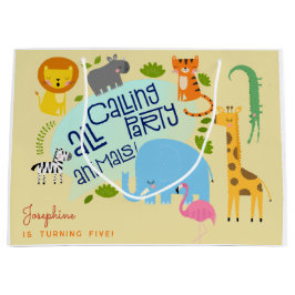 Rufen alle Party Kindergeburtstag Party Große Geschenktüte