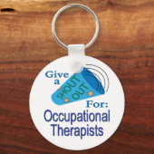 Rufen für Arbeitstherapeuten Schlüsselanhänger (Vorderseite)