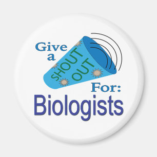 Rufen für Biologen Magnet