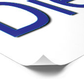 Rufen für Diäten Poster (Ecke)