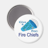 Rufen für Feuerwehrmänner Magnet (Vorderseite/Rückseite)