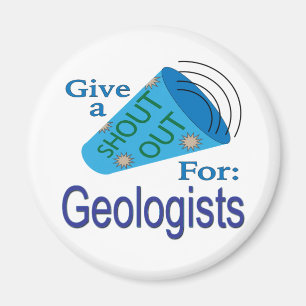 Rufen für Geologen Magnet