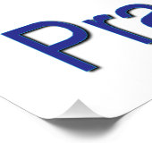 Rufen für Krankenpfleger Poster (Ecke)