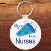 Rufen für Krankenschwestern Schlüsselanhänger (Vorderseite)