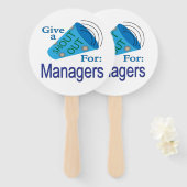 Rufen für Manager Fächer (Vorne und Hinten)