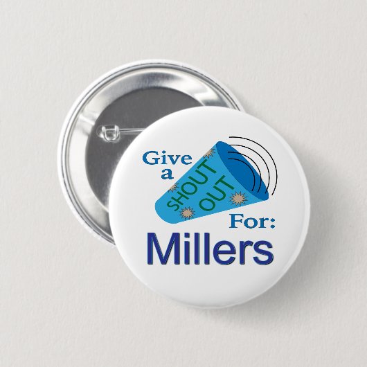 Rufen für Millers Button (Vorne & Hinten)