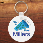 Rufen für Millers Schlüsselanhänger (Vorderseite)